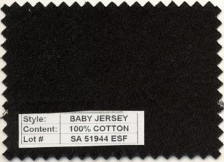 Baby Jersey 100% Cotton